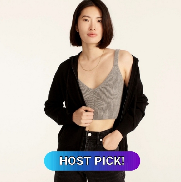 J. Crew Sweaters - J. Crew Cashmere Zip Hoodie